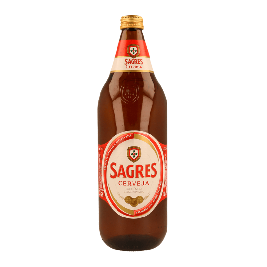 Picture of Cerveja com Álcool Sagres 6x1l