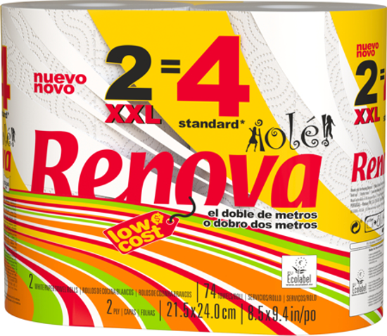Picture of Rolo Cozinha Xxl 2 Folhas RENOVA 2=4roLos